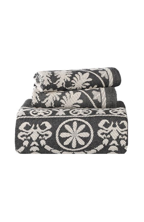 Kymbal Cotton Blend Jacquard Bedspread & Shams Set