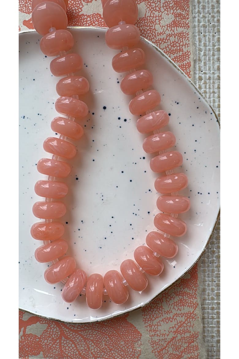 Coral Cabana Necklace, Alternate, color, Coral