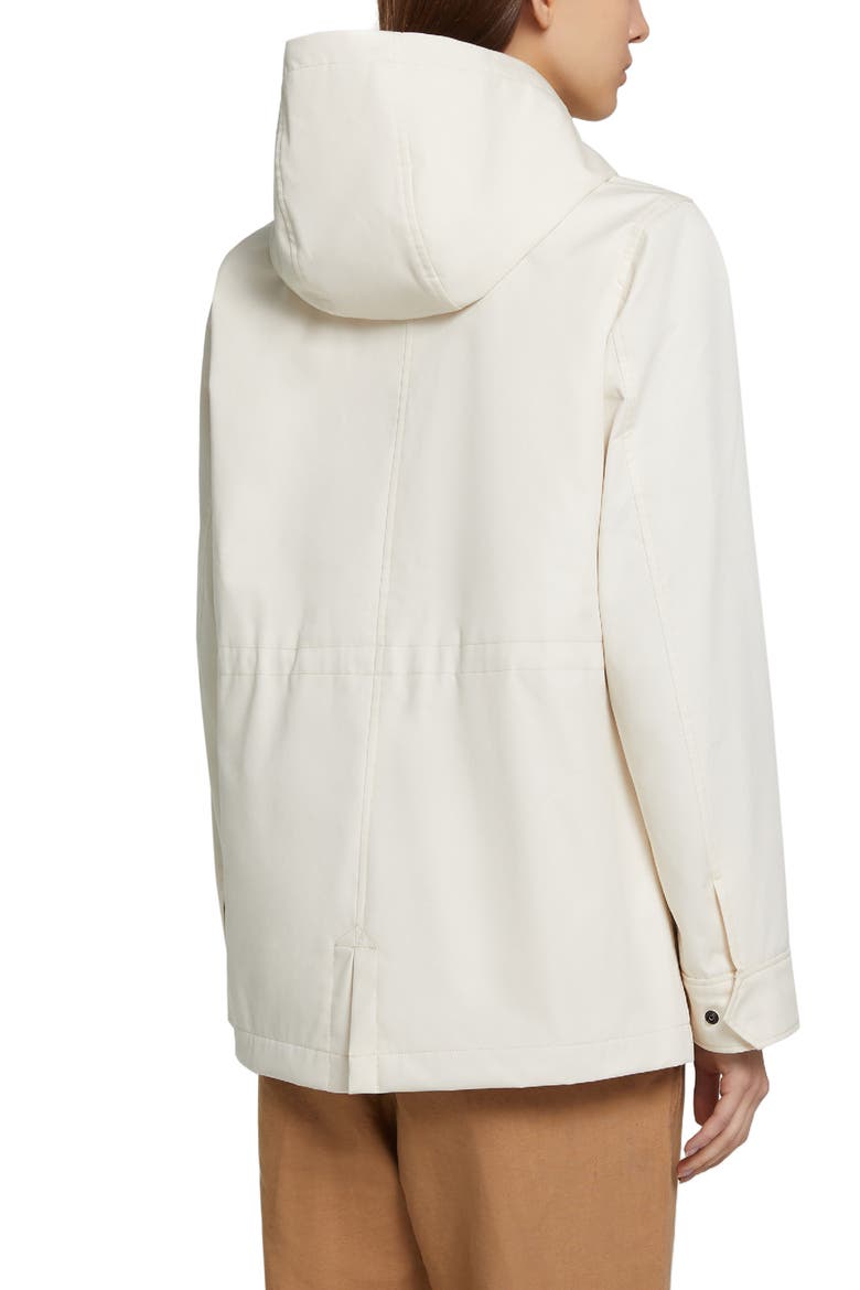 Lilac Water Repellent Raincoat, Alternate, color, SAND DUNE