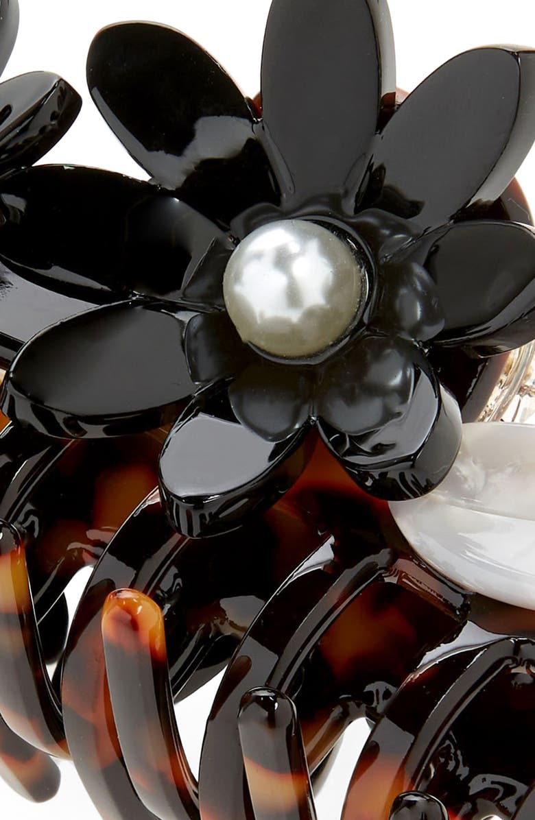 Lele Sadoughi Petunia Claw Hair Clip, Alternate, color, 