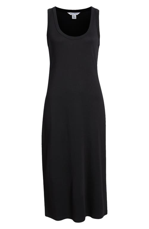 Tommy Bahama Drapey Ponte Midi Dress In Black