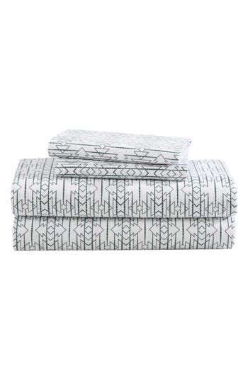 Eddie Bauer Wildwood Cotton Flannel Sheet Set In Green