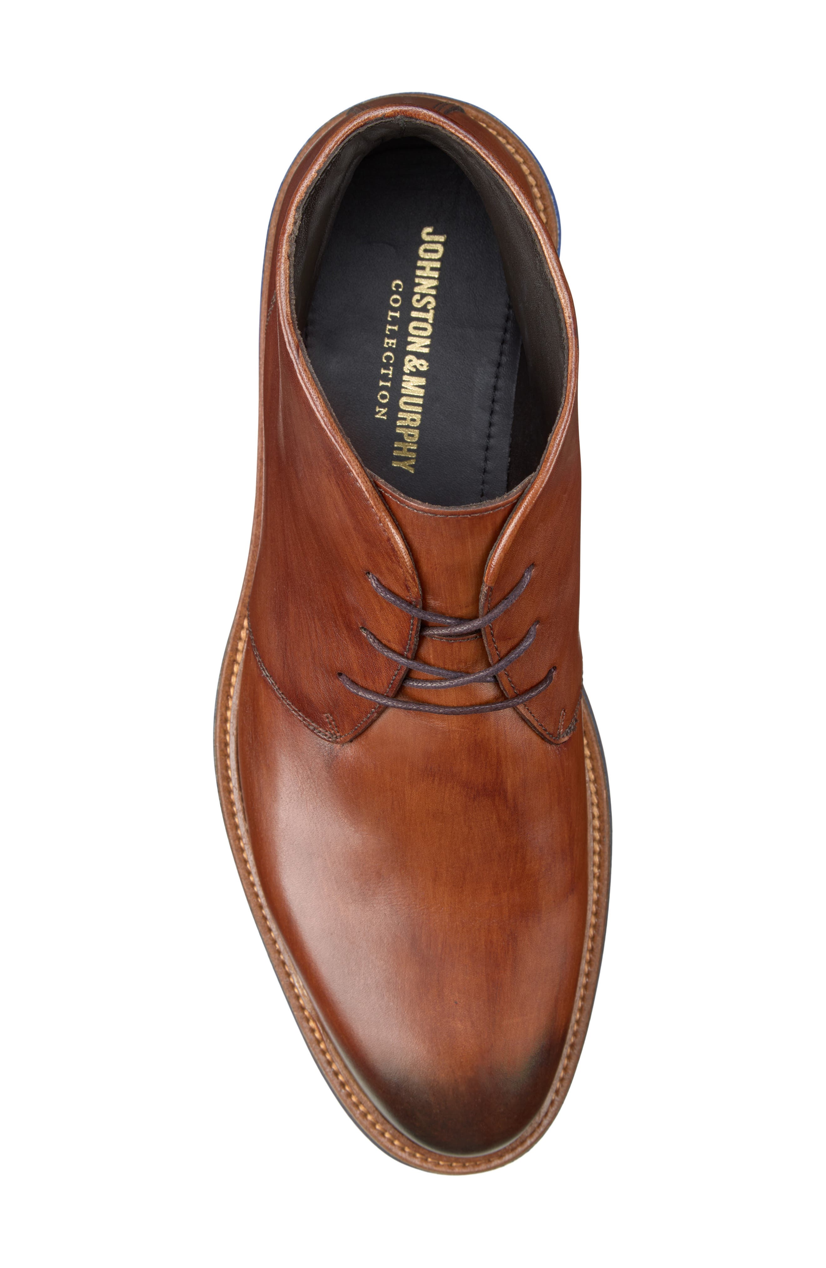 Johnston 
Murphy Jenson Chukka Boot, Alternate, color, Brown Italian Calfskin