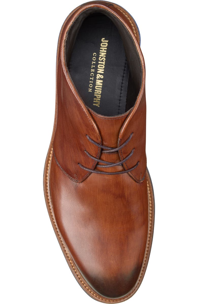 Johnston & Murphy Jenson Chukka Boot, Alternate, color, Brown Italian Calfskin