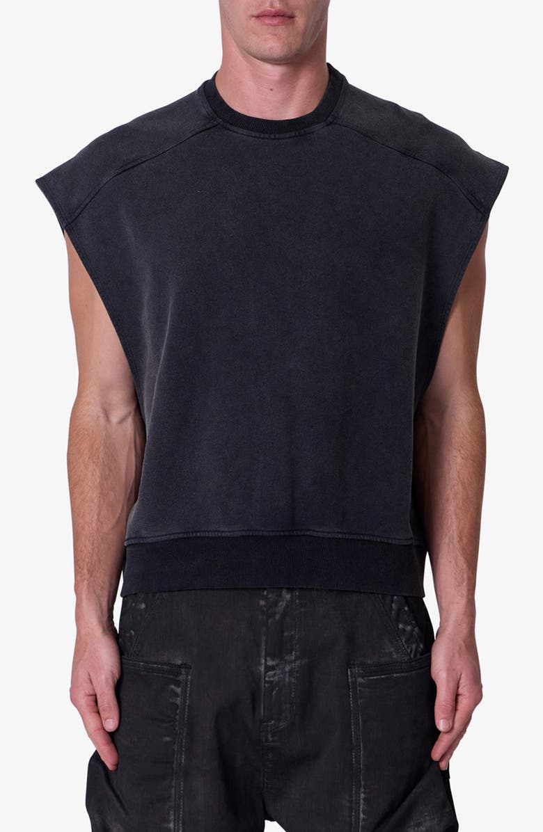 mnml Rag Sleeveless Sweatshirt, Main, color,