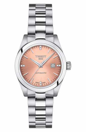 Tissot T-My Lady Automatic Bracelet Watch & Leather Strap Gift Set, 29mm