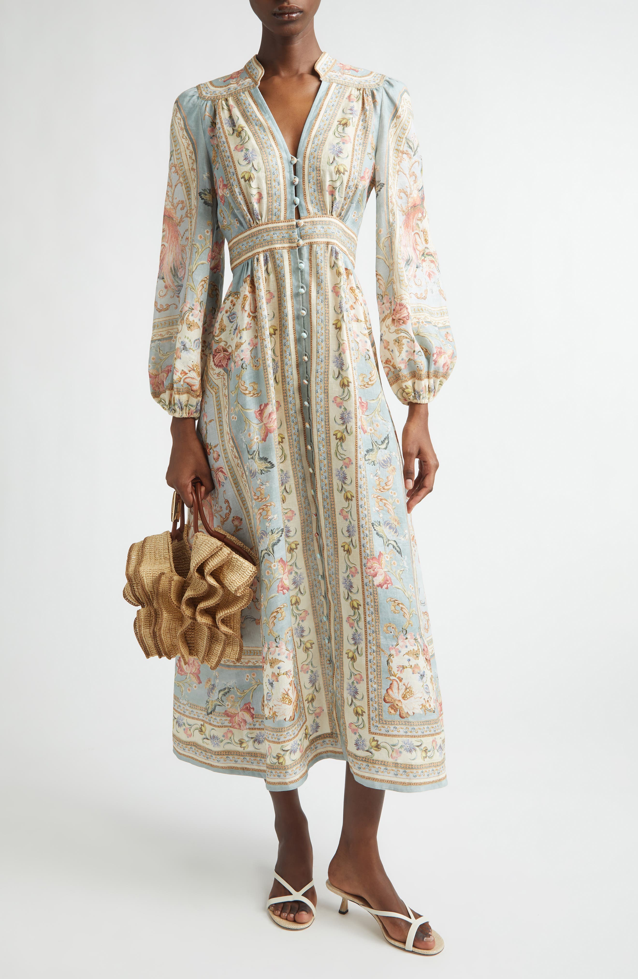 selected BLUE TAPESTRY FLORAL