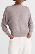 Madewell Mock Neck Dolman Sleeve Sweater