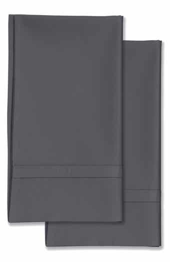 AZORES HOME 300 Thread Count Cotton Percale Pillowcase Set