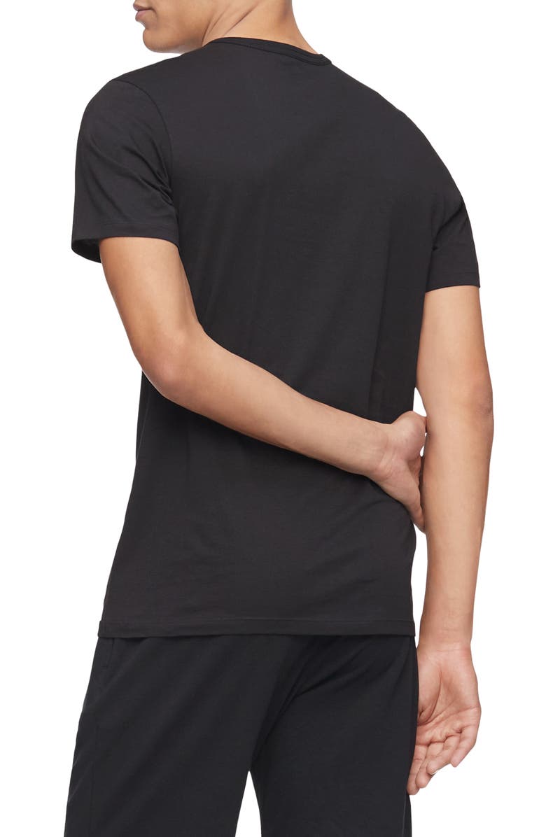 Calvin Klein 3-Pack Slim Fit Cotton Crewneck T-Shirt, Alternate, color,
