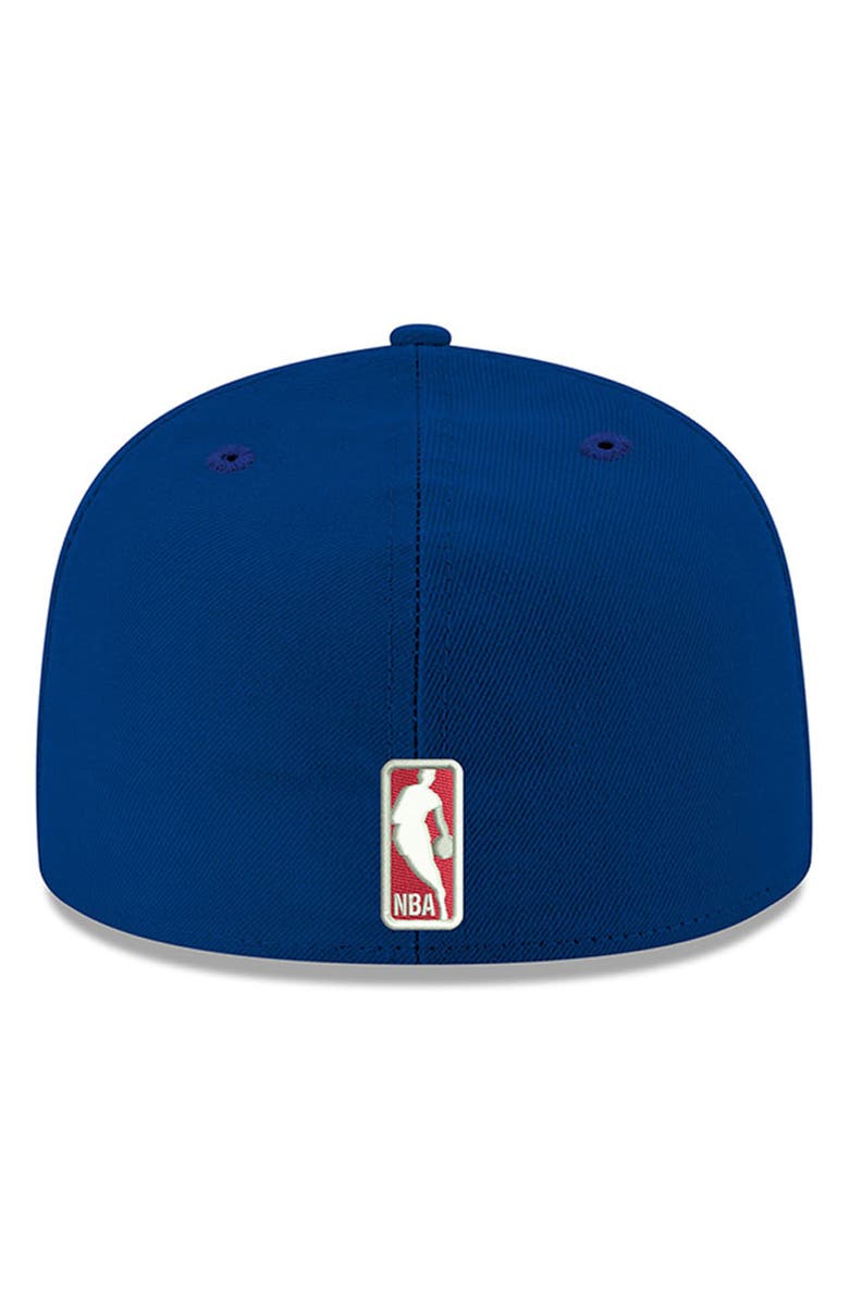 New Era Men's New Era Royal Detroit Pistons Official Team Color 59FIFTY Fitted Hat, Alternate, color, Royal