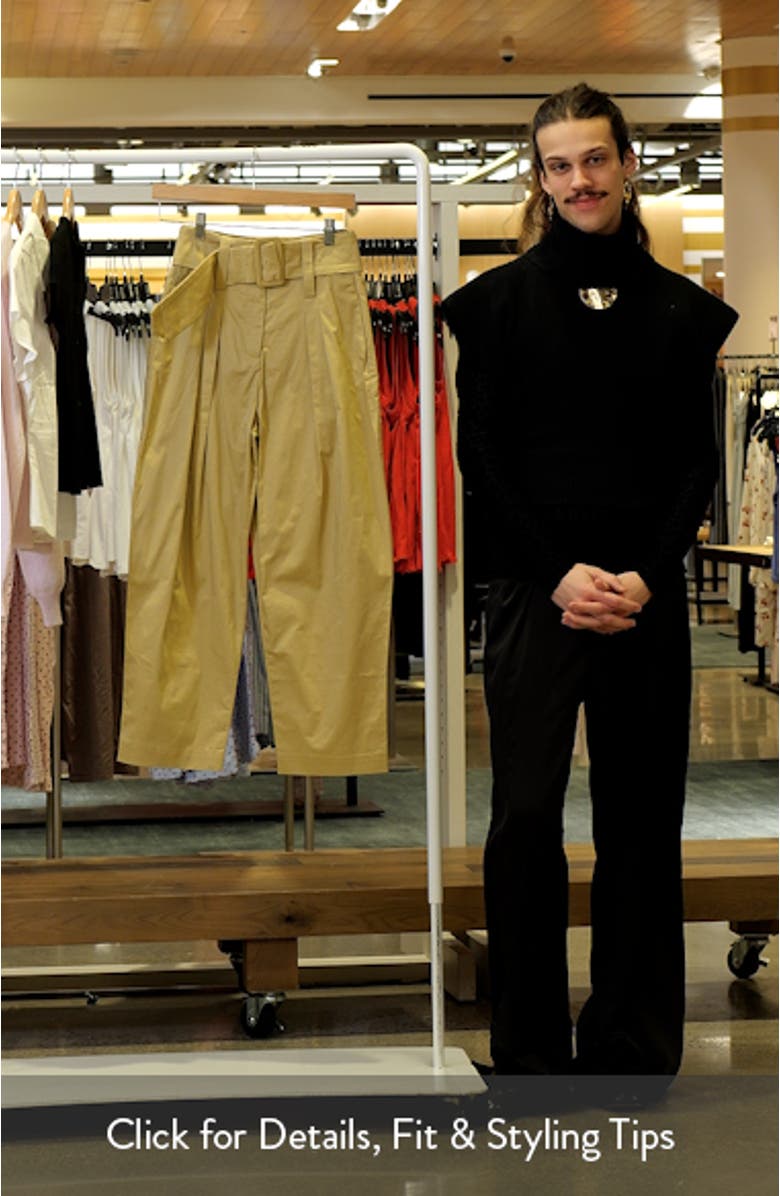 Belted Pleated Pants, sales video thumbnail