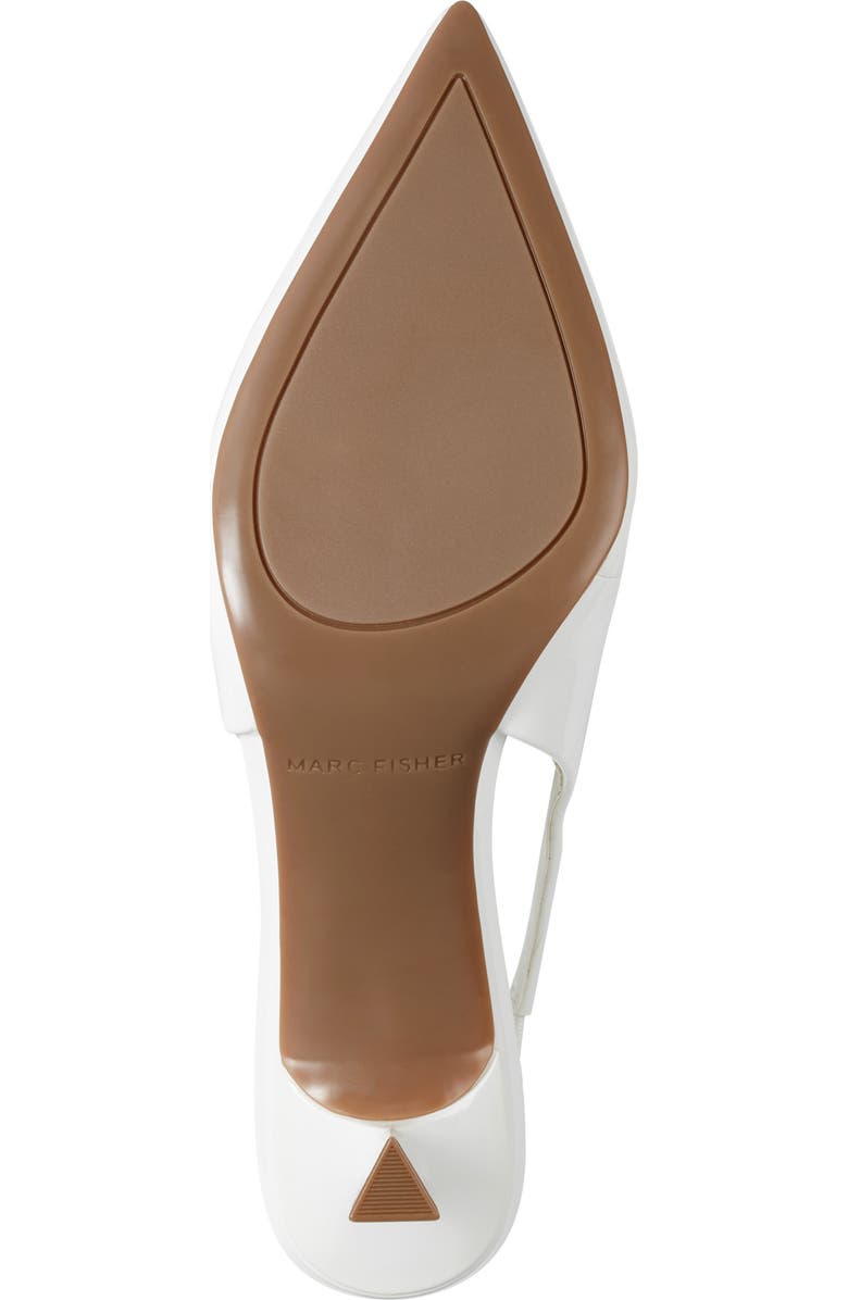 Marc Fisher Slingback Pump, Alternate, color, White