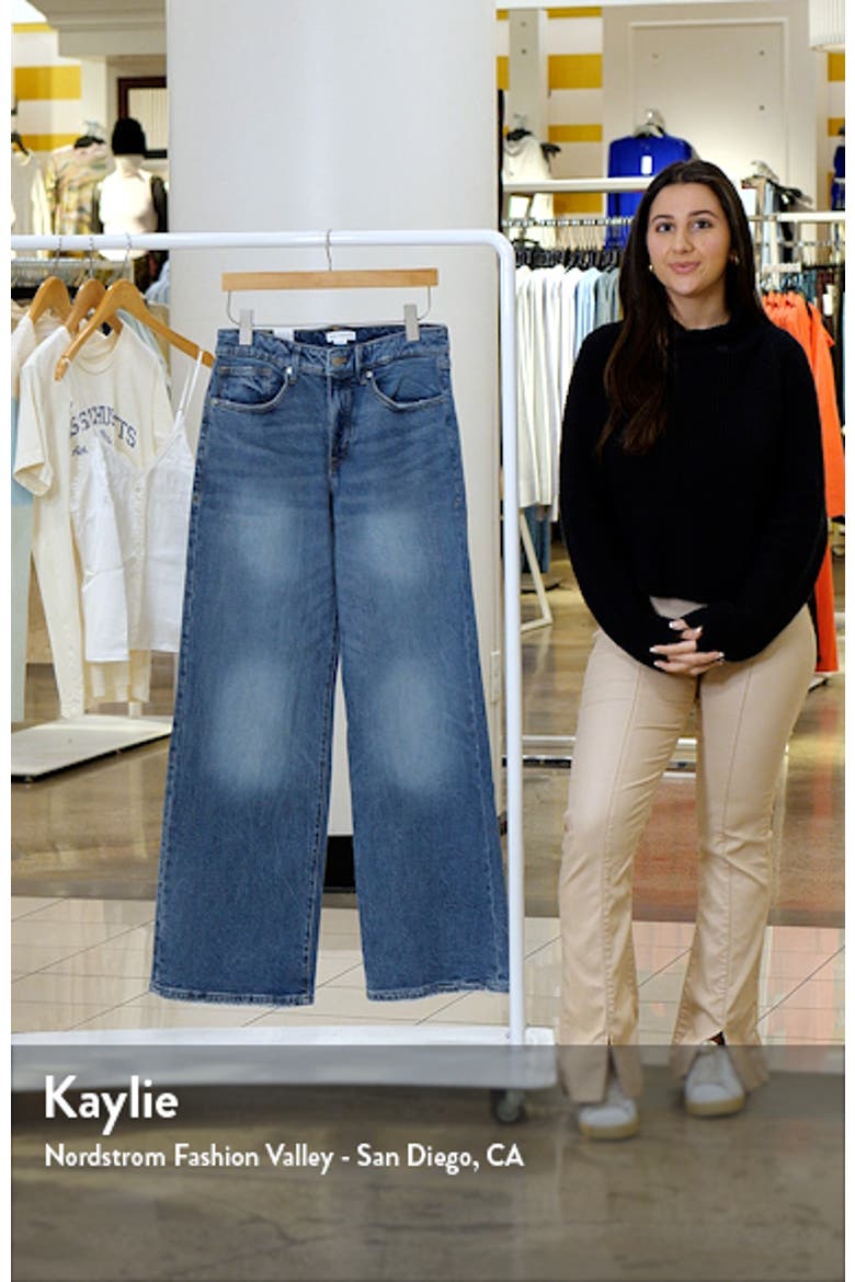 Good Ease High Waist Wide Leg Jeans video