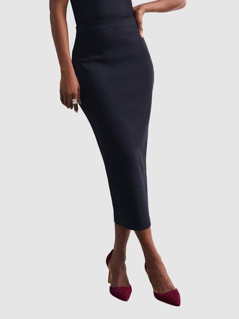 Santon Sculpt Knit Skirt