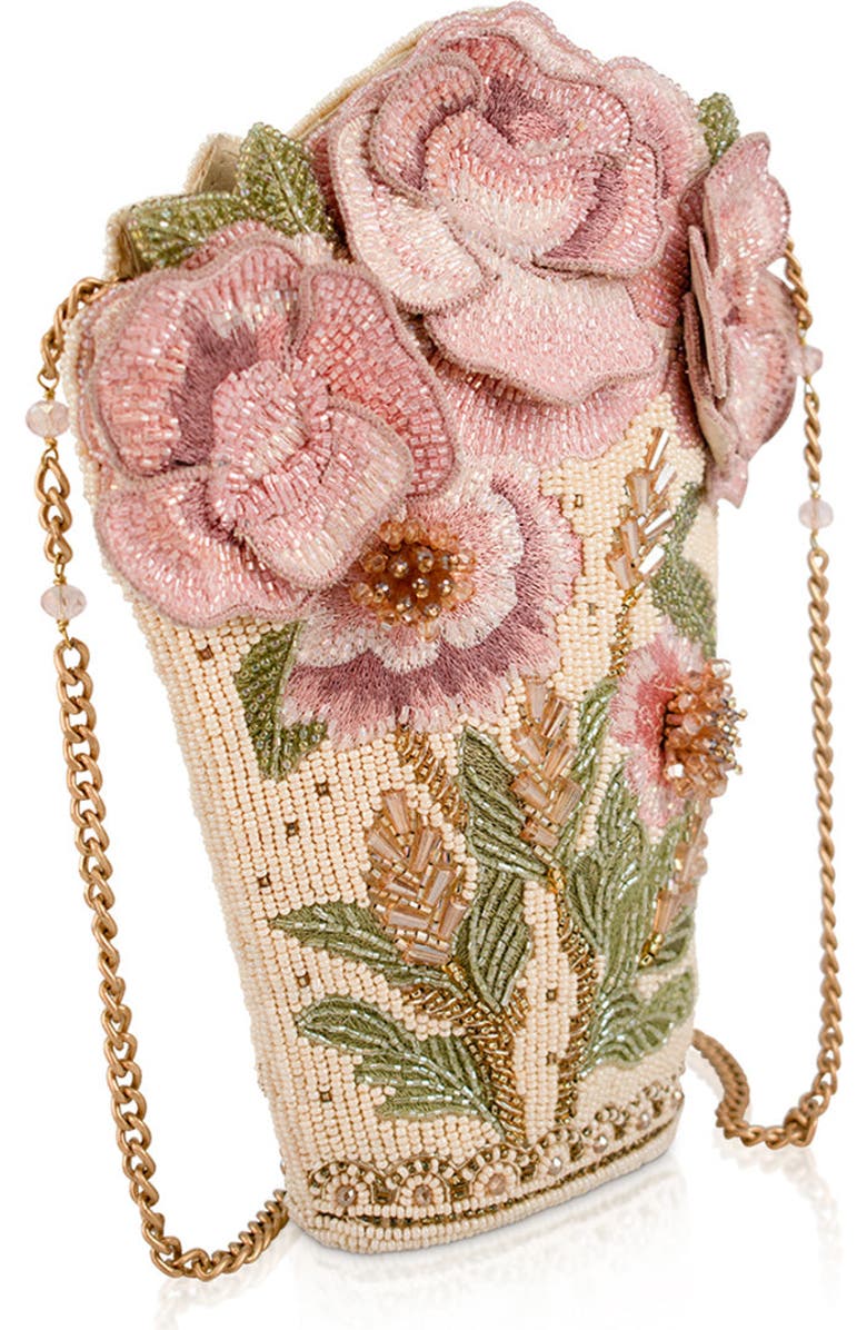 Mary Frances Accessories Sweet Pink Crossbody Handbag, Alternate, color, Pink