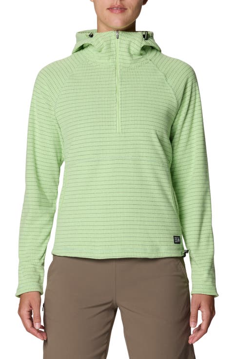 Summit Grid Half Zip Hoodie