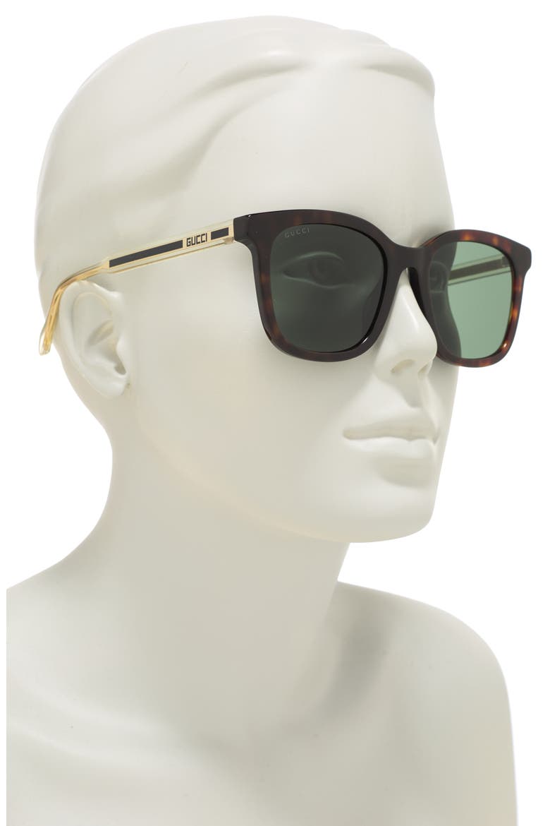 53mm Sunglasses, Alternate, color, TORTOISE