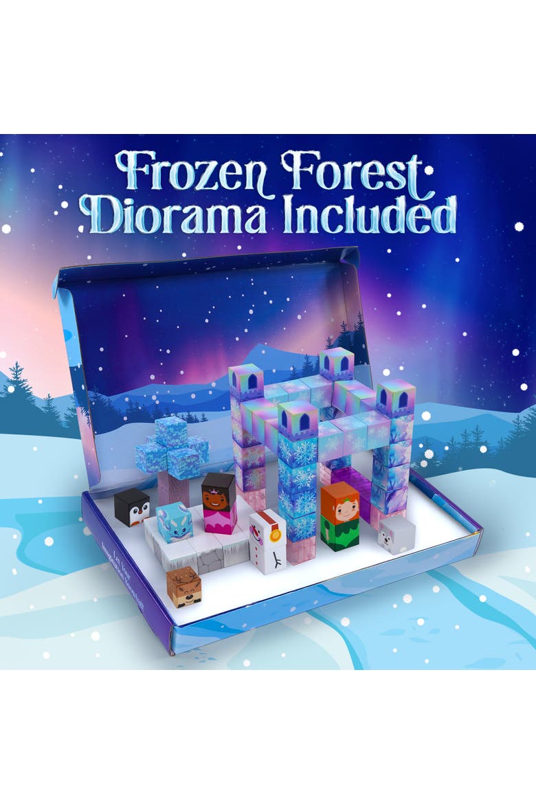 Blocchi Frosted Fairytale Magnetic Blocks 84pcs, Alternate, color, Multi Color
