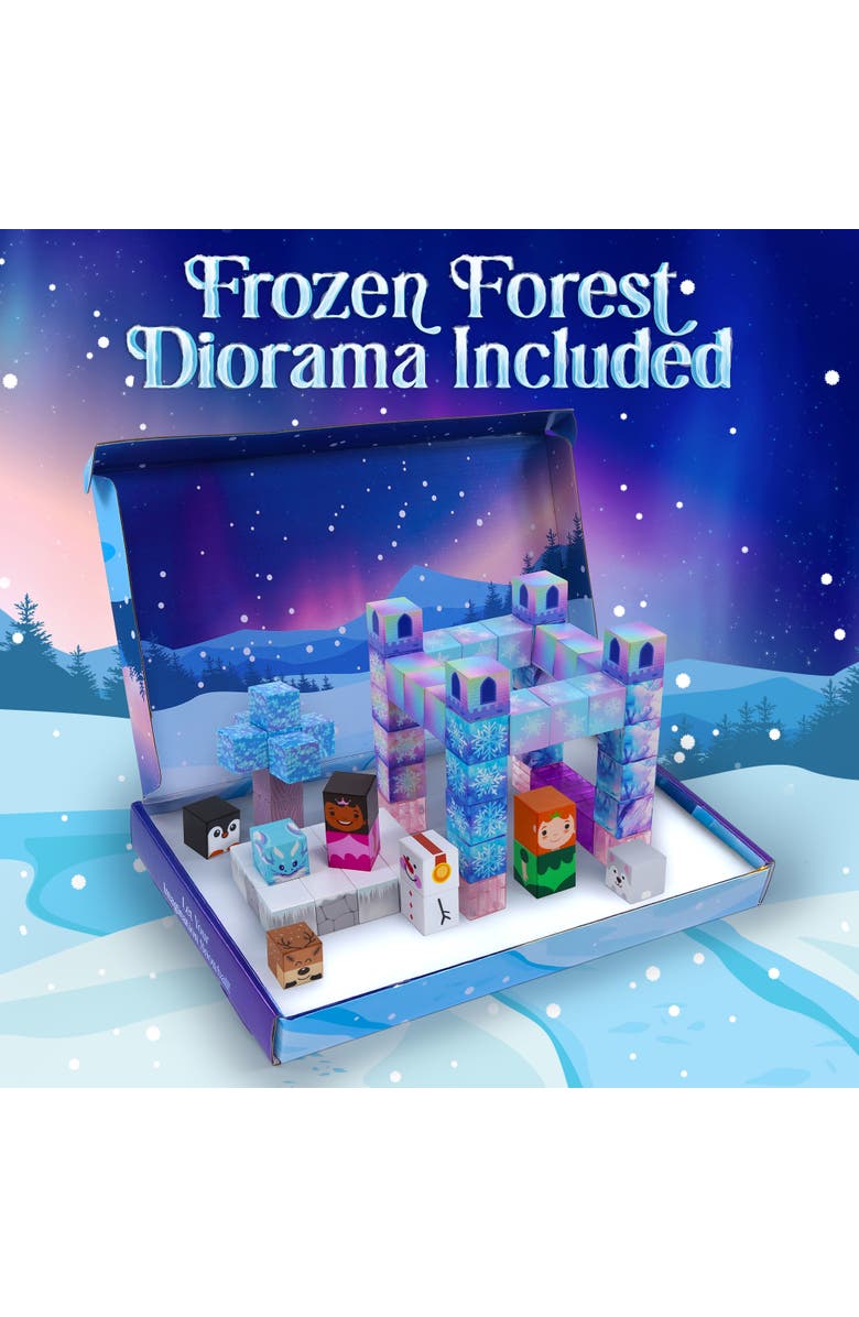 USA Toyz Blocchi Frosted Fairytale Magnetic Blocks 84pcs, Alternate, color, Multi Color