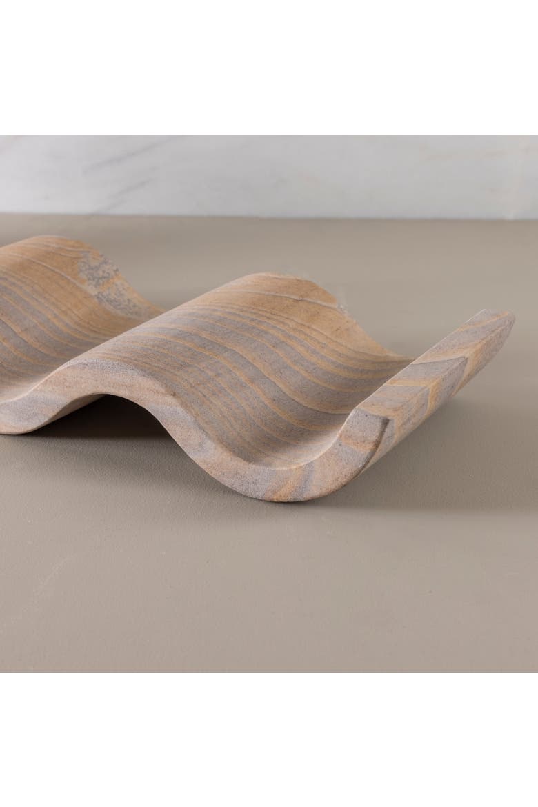 Rainbow Sandstone Wine Rack, Alternate, color, Natural