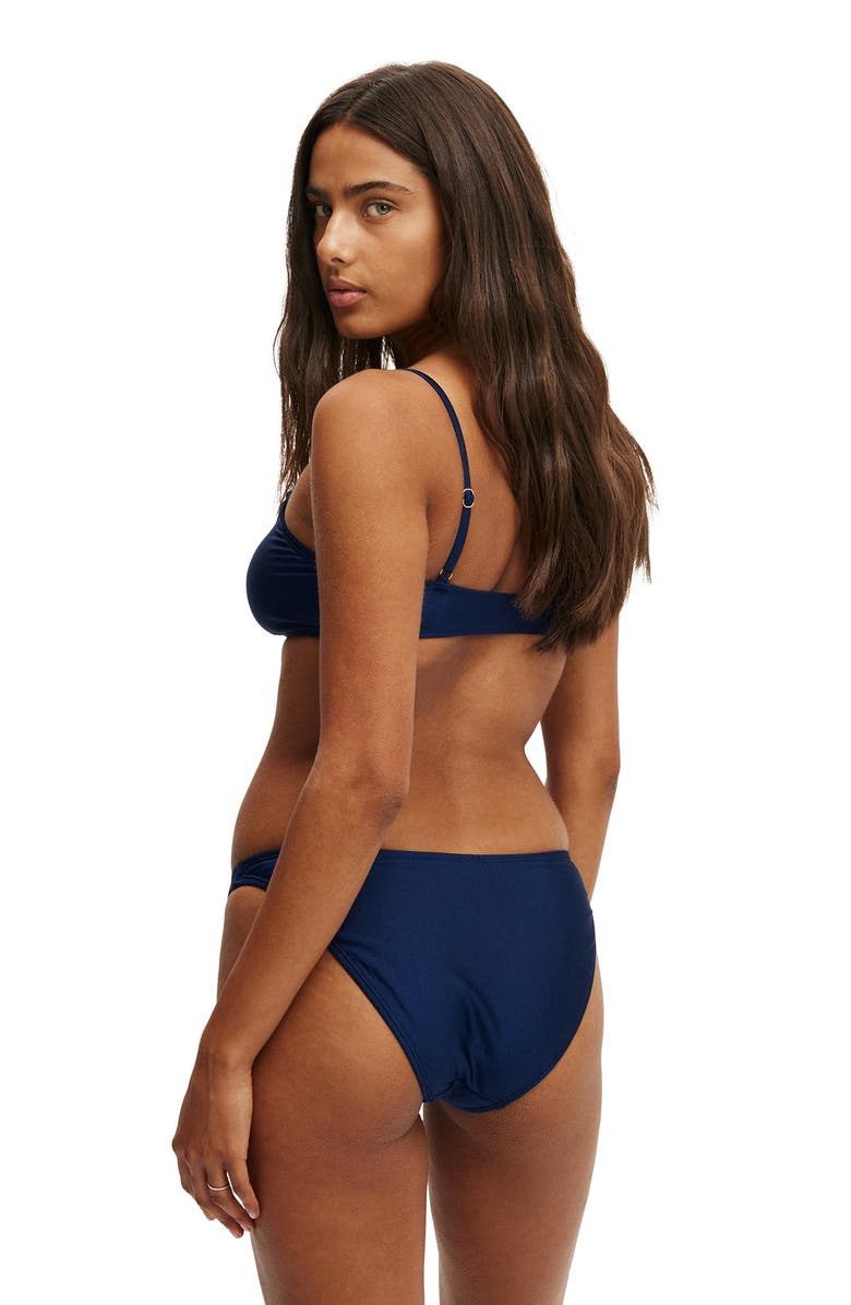 COTTON ON BODY Women's Full Bikini Bottom, Alternate, color, Ocean Water Shimmer