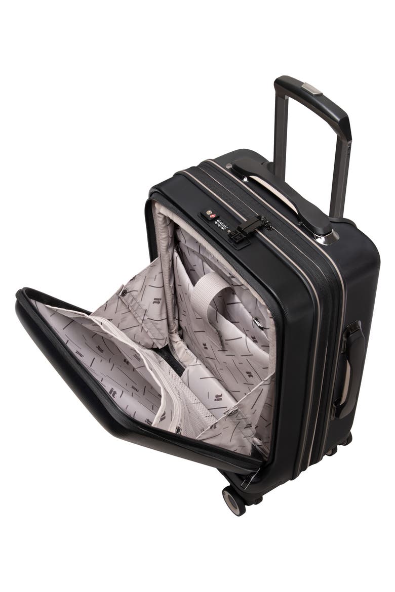 Rapidity 21-Inch Hardside Spinner Carry-On, Alternate, color, BLACK