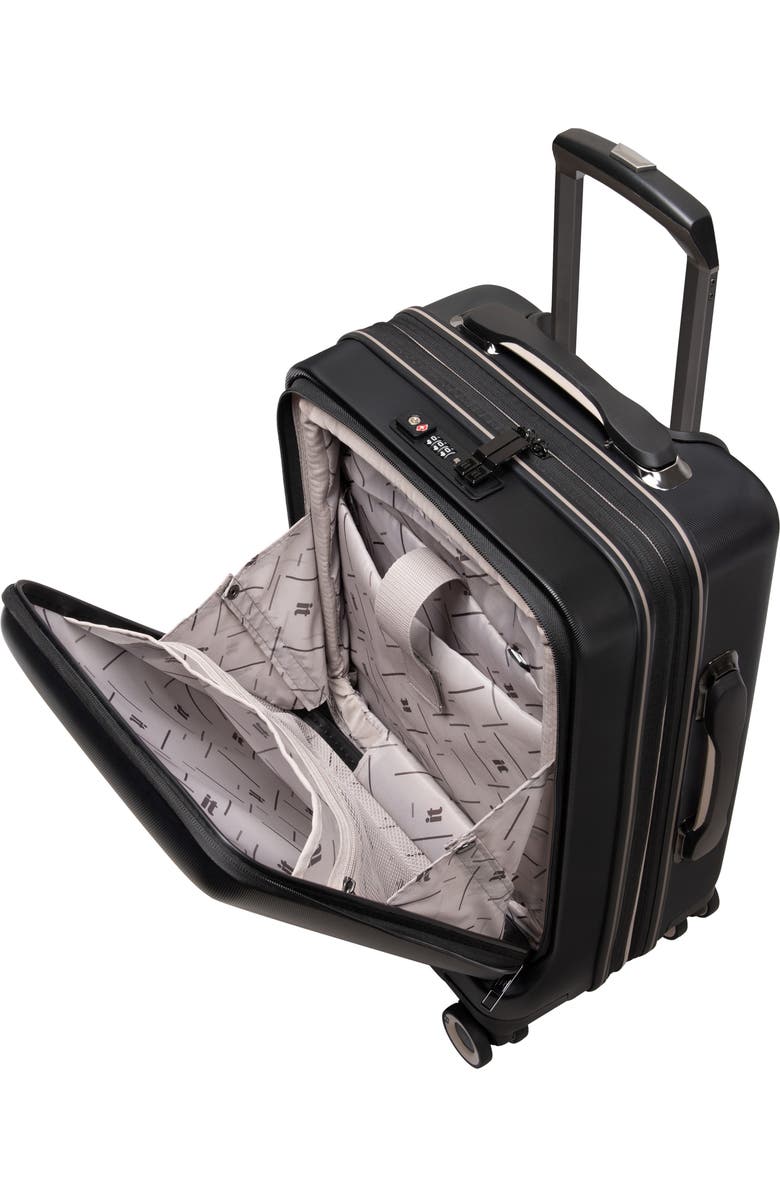 IT LUGGAGE Rapidity 21-Inch Hardside Spinner Carry-On, Alternate, color, Black