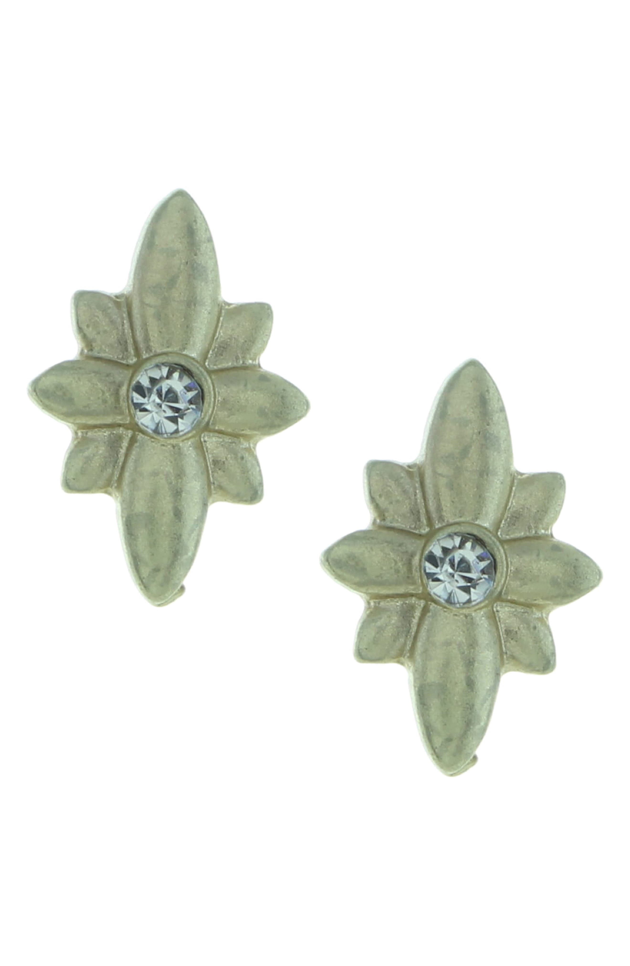 Shimmering Star Stud Earrings