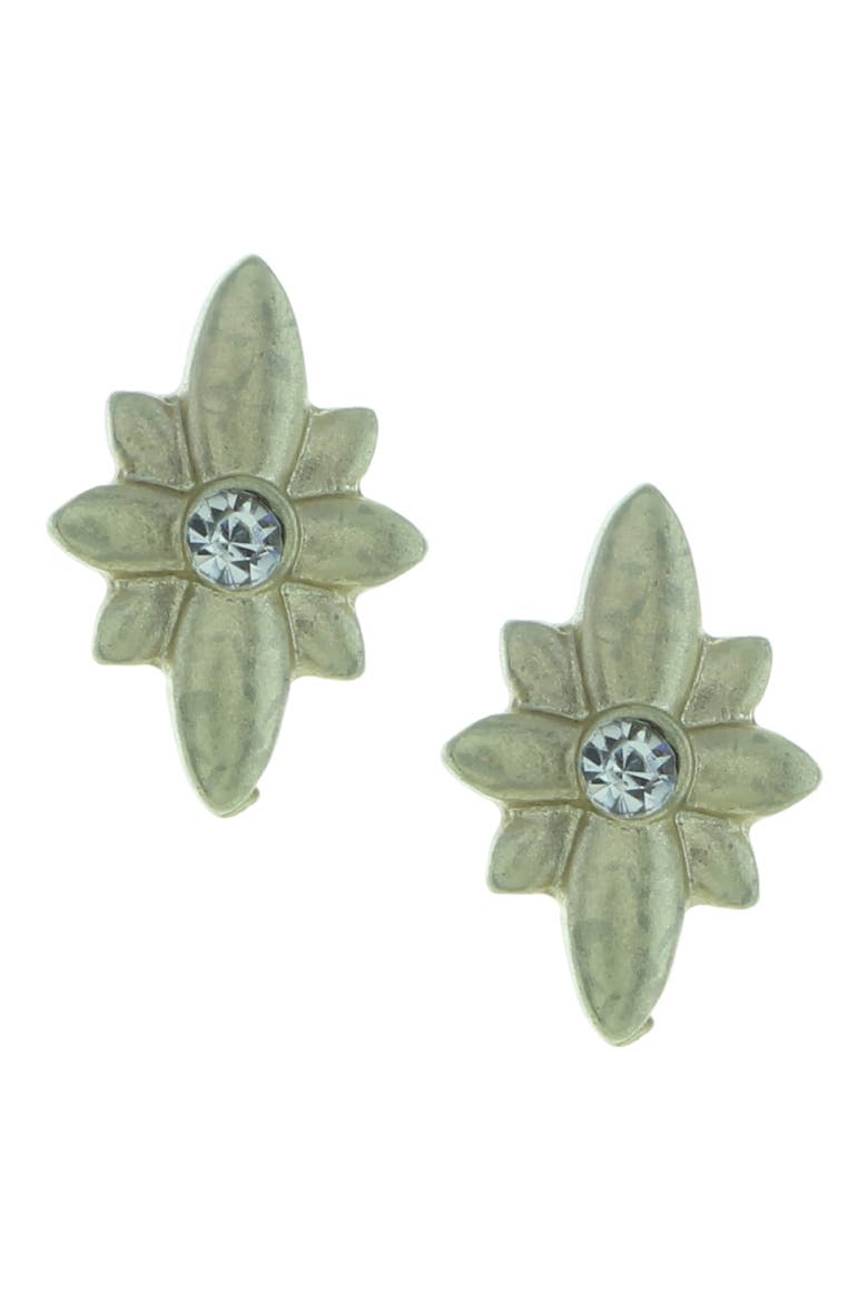 Shimmering Star Stud Earrings, Main, color, GOLD