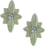 OLIVIA WELLES Shimmering Star Stud Earrings