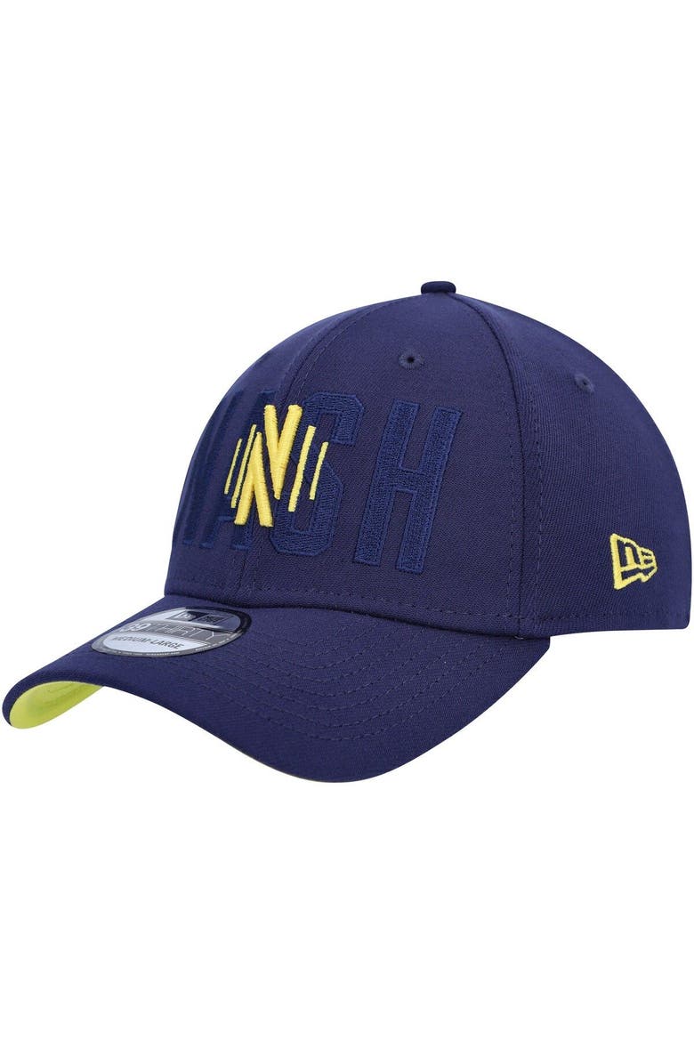 New Era Men's New Era Navy Nashville SC Kick Off 39THIRTY Flex Hat, Alternate, color,