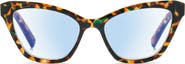 Kate Spade New York gracelyn 54mm blue light blocking rectangular reading glasses