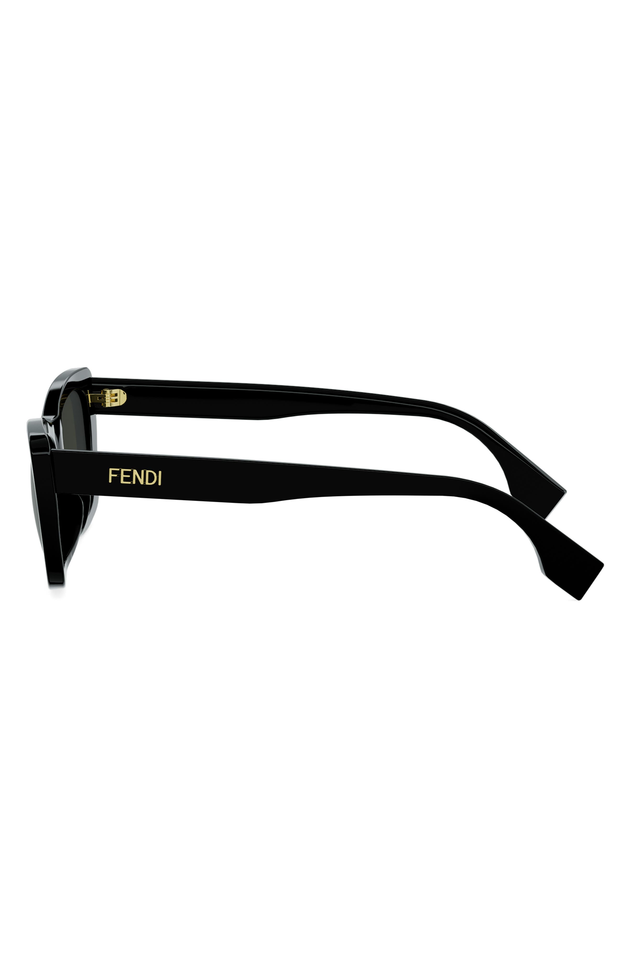Fendi Lettering 53mm Cat Eye Sunglasses (Women) | Nordstrom