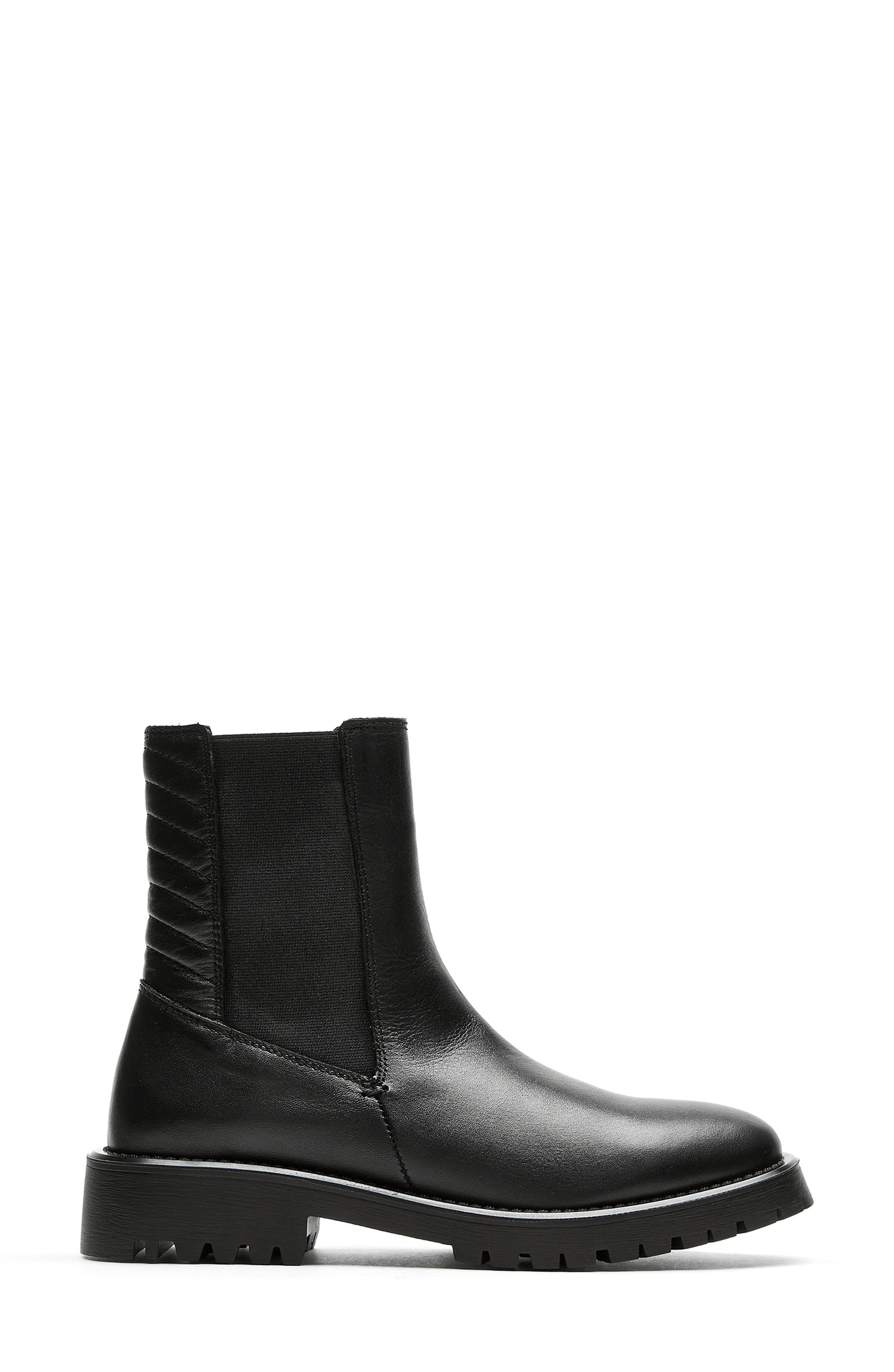 La Canadienne Libra Waterproof Chelsea Boot, Alternate, color, Black