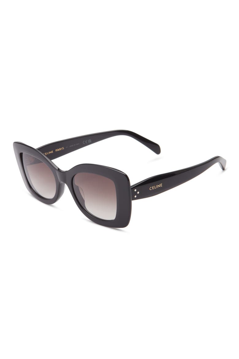 3 Dots Butterfly Sunglasses, Alternate, color, SHINY BLACK / GRADIENT ROVIEX