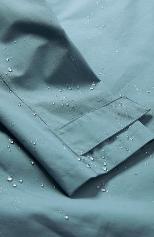 Seasalt Cornwall Coverack Waterproof Organic Cotton Blend Coat In Hail