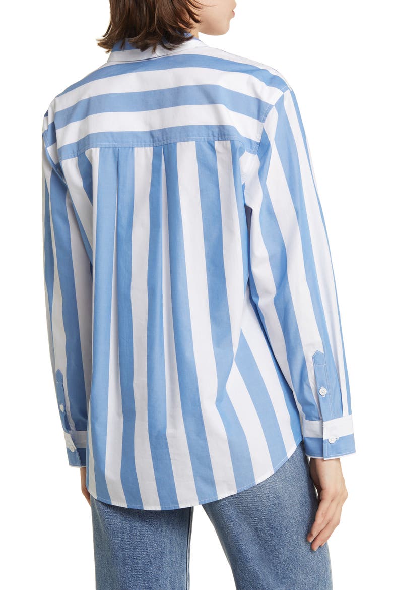 Arlo Stripe Shirt, Alternate, color, RUE STRIPE