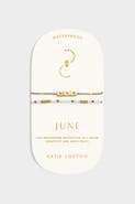 Katie Loxton Birthstone Bracelet 'June' in Moonstone