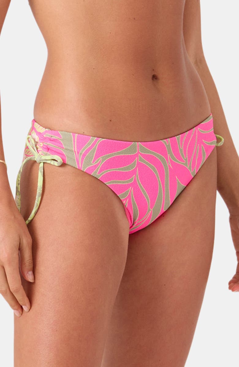 Roxy Stay Wild Hipster Bikini Bottoms, Alternate, color, Pink Combo