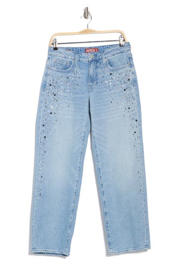LUCKY BRAND LUCKY BRAND THE STUDDED BAGGY JEANS