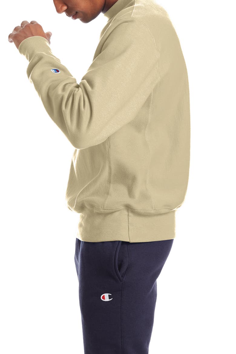 Reverse Weave® Crew Sweatshirt, Alternate, color, COUNTRY WALNUT