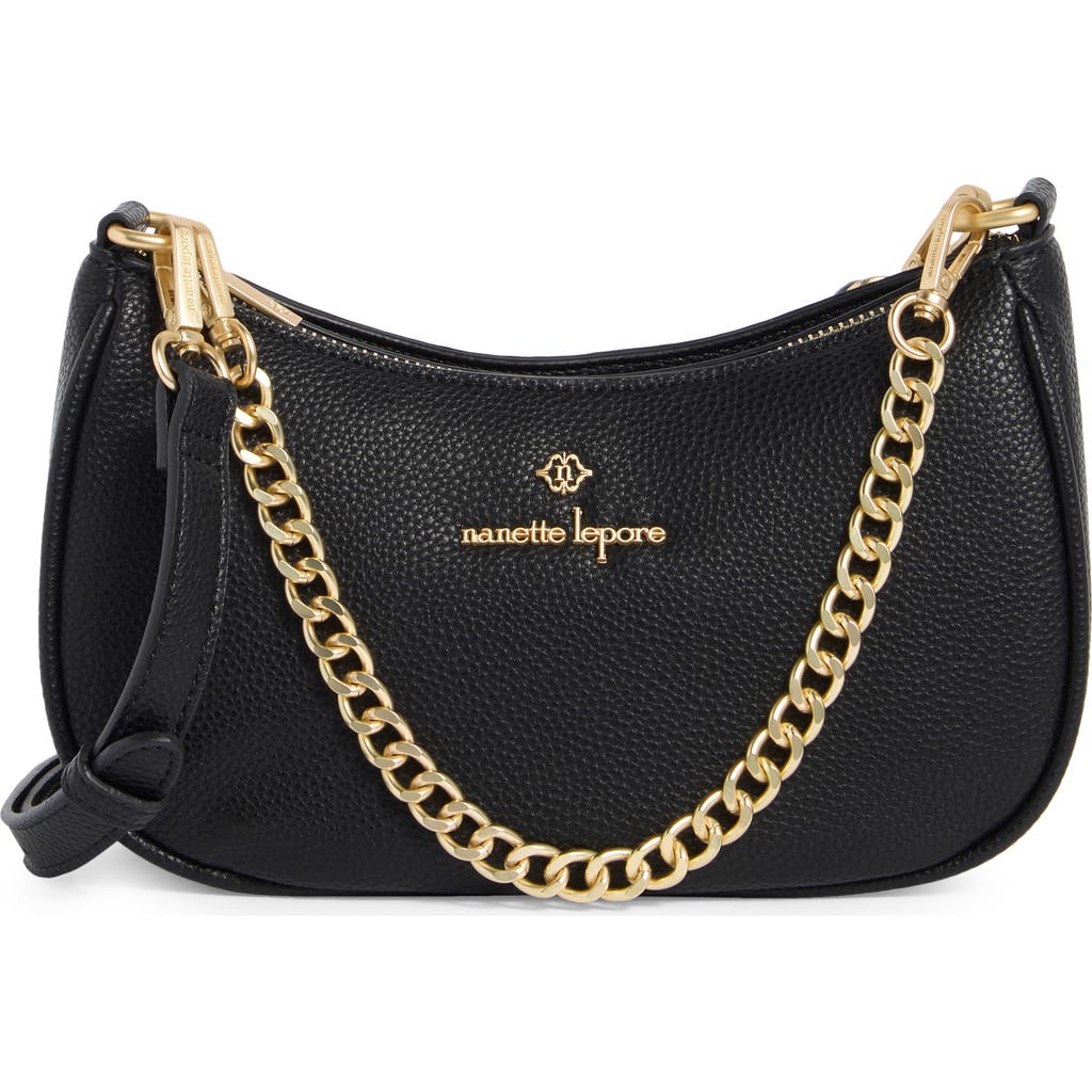 Nanette Lepore Convertible Crossbody Bag In Black