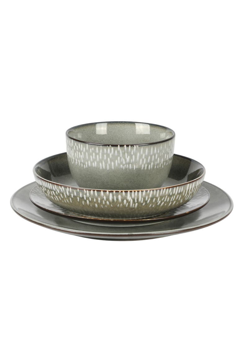 Matisse 16-Piece Dinnerware Set, Alternate, color, Green