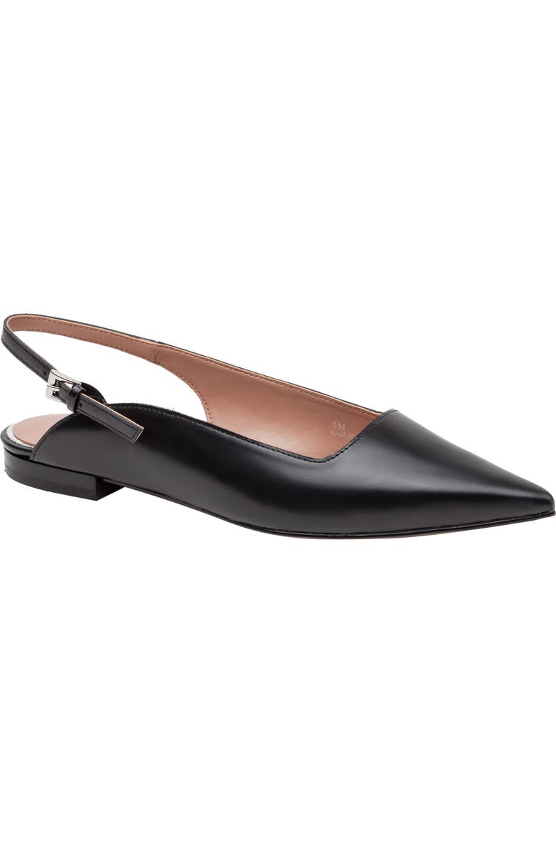 Linea Paolo Caia Pointed Toe Slingback Flat, Main, color,