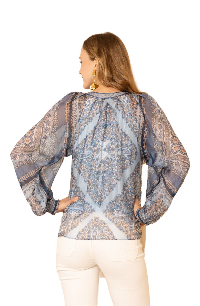 Hale Bob August Chiffon Top, Alternate, color, 