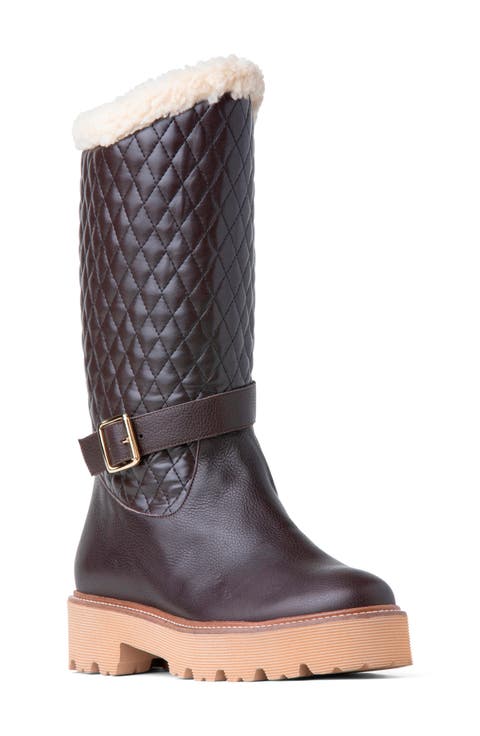 Tulsa Faux Fur Lined Winter Boot (Women)