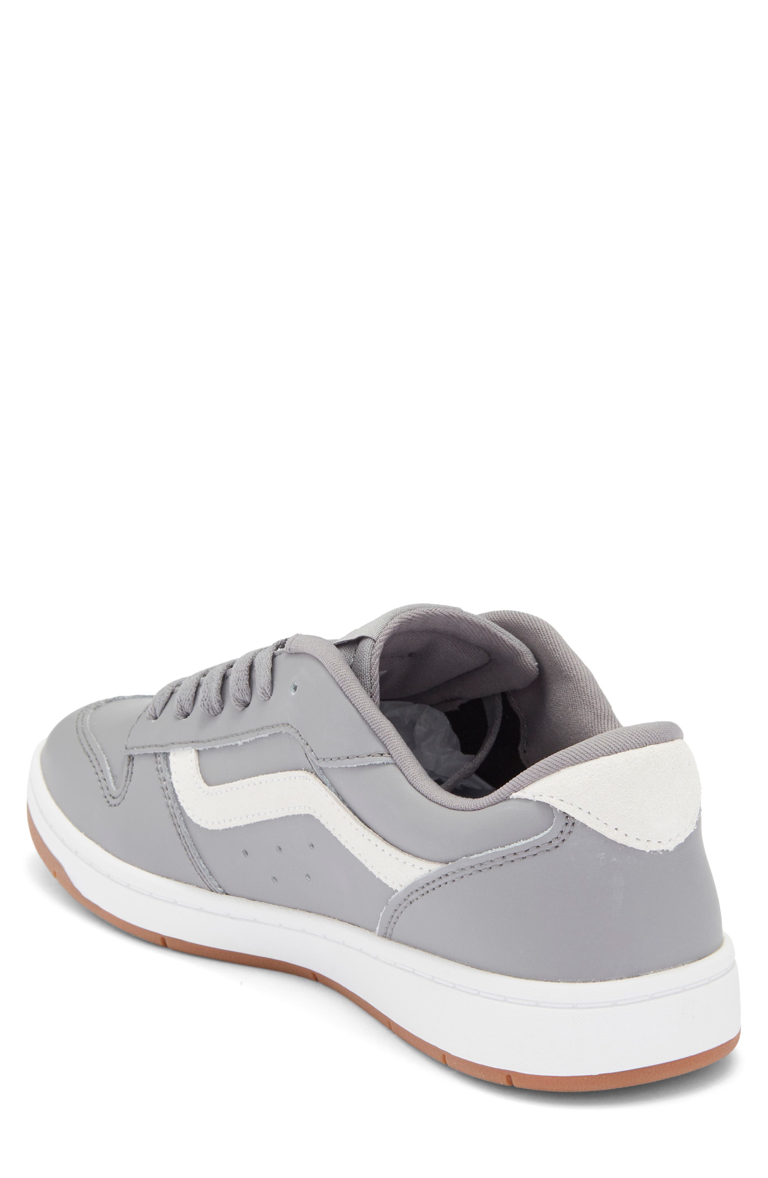 Vans Ryland Sneaker, Alternate, color, Leather Frost Gray/White