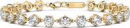 HauteCarat Isabelle Lab Created Diamond Bracelet