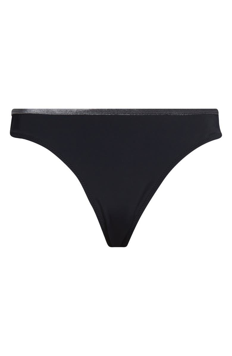 Paloma Wool Lain Velvet Trim Bikini Bottoms, Alternate, color, 